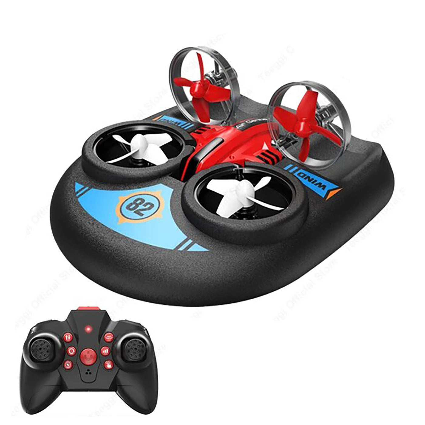 L6082 RC Drone - 2.4G Multi-functional Airplane Hovercraft 3 in 1 Quadcopter Radio Controlled Aircraft For Children 1 L6082 RC Drone - 2.4G Multi-functional Airplane Hovercraft 3 in 1 Quadcopter Radio Controlled Aircraft For Children