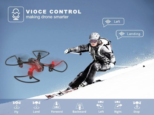 NEHEME NH530 Drones - With Camera for Adults Kids, FPV Drone with 1080P HD Camera , RC Quadcopter for Beginners with Gravity Sensor, Headless Mode, One Key Return/Take Off/Landing, Drone with 2 Batteries - صورة NEHEME NH530 Drones - With Camera for Adults Kids, FPV Drone with 1080P HD Camera , RC Quadcopter for Beginners with Gravity Sensor, Headless Mode, One Key Return/Take Off/Landing, Drone with 2 Batteries - صورة 3