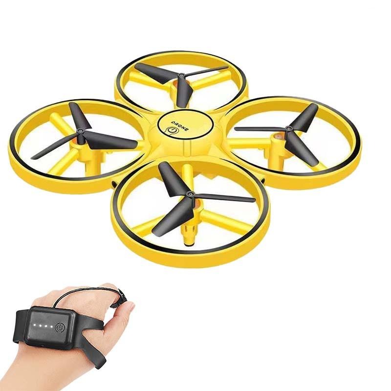 Hand Controlled Drone - RC Mini Quadcopter Gesture Flying LED Lights Altitude Hold Watch Control Children Toys Birthday Gifts 1 Hand Controlled Drone - RC Mini Quadcopter Gesture Flying LED Lights Altitude Hold Watch Control Children Toys Birthday Gifts