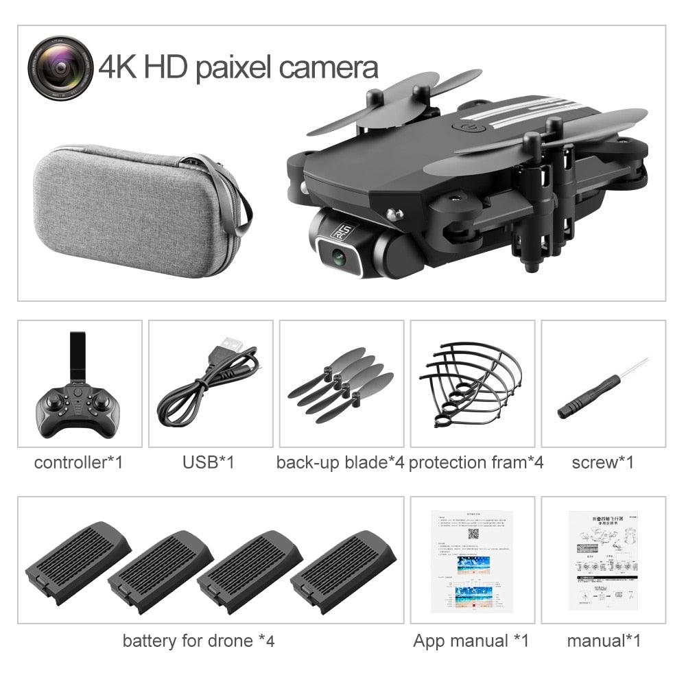 XKJ Mini Drone 4K 1080P 480P Camera RC Foldable Quadcopter WiFi Fpv Air Pressure Altitude Hold Black And Gray Dron Toy For Kids 25 XKJ Mini Drone 4K 1080P 480P Camera RC Foldable Quadcopter WiFi Fpv Air Pressure Altitude Hold Black And Gray Dron Toy For Kids - Image 25