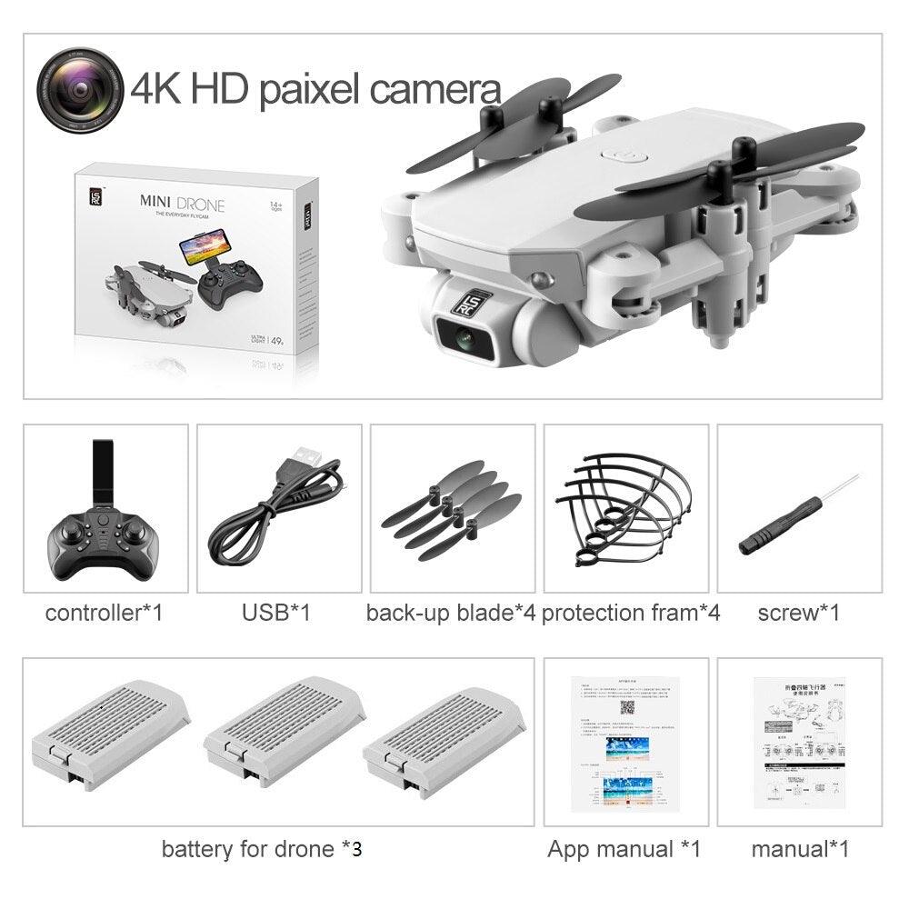 XKJ Mini Drone 4K 1080P 480P Camera RC Foldable Quadcopter WiFi Fpv Air Pressure Altitude Hold Black And Gray Dron Toy For Kids 18 XKJ Mini Drone 4K 1080P 480P Camera RC Foldable Quadcopter WiFi Fpv Air Pressure Altitude Hold Black And Gray Dron Toy For Kids - Image 18