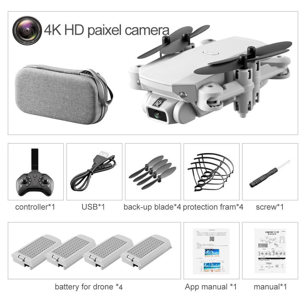 XKJ Mini Drone 4K 1080P 480P Camera RC Foldable Quadcopter WiFi Fpv Air Pressure Altitude Hold Black And Gray Dron Toy For Kids 6 XKJ Mini Drone 4K 1080P 480P Camera RC Foldable Quadcopter WiFi Fpv Air Pressure Altitude Hold Black And Gray Dron Toy For Kids - Image 6