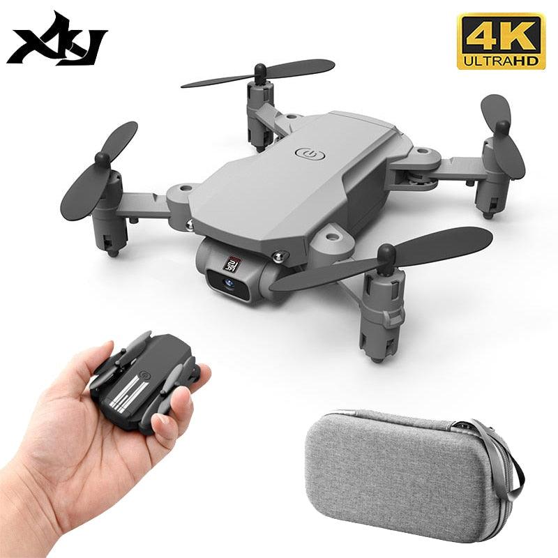 XKJ Mini Drone 4K 1080P 480P Camera RC Foldable Quadcopter WiFi Fpv Air Pressure Altitude Hold Black And Gray Dron Toy For Kids 2 XKJ Mini Drone 4K 1080P 480P Camera RC Foldable Quadcopter WiFi Fpv Air Pressure Altitude Hold Black And Gray Dron Toy For Kids - Image 2
