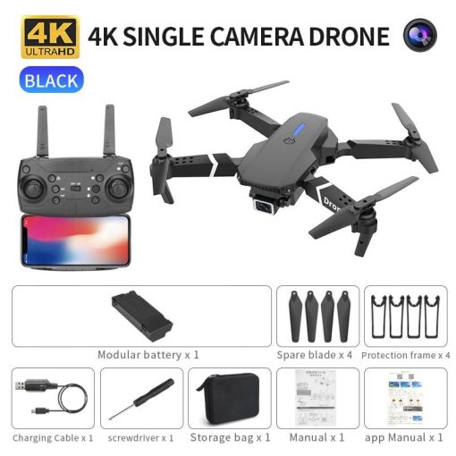 8k Professional Drones with HD Camera Obstacle Avoidance Aerial Photography Foldable Quadcopter Rc Helicopter Dron Toys - صورة 8k Professional Drones with HD Camera Obstacle Avoidance Aerial Photography Foldable Quadcopter Rc Helicopter Dron Toys - صورة 8
