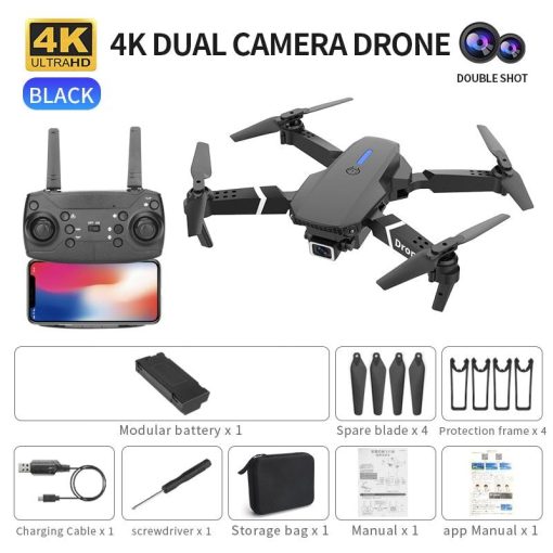 8k Professional Drones with HD Camera Obstacle Avoidance Aerial Photography Foldable Quadcopter Rc Helicopter Dron Toys - صورة 8k Professional Drones with HD Camera Obstacle Avoidance Aerial Photography Foldable Quadcopter Rc Helicopter Dron Toys - صورة 7