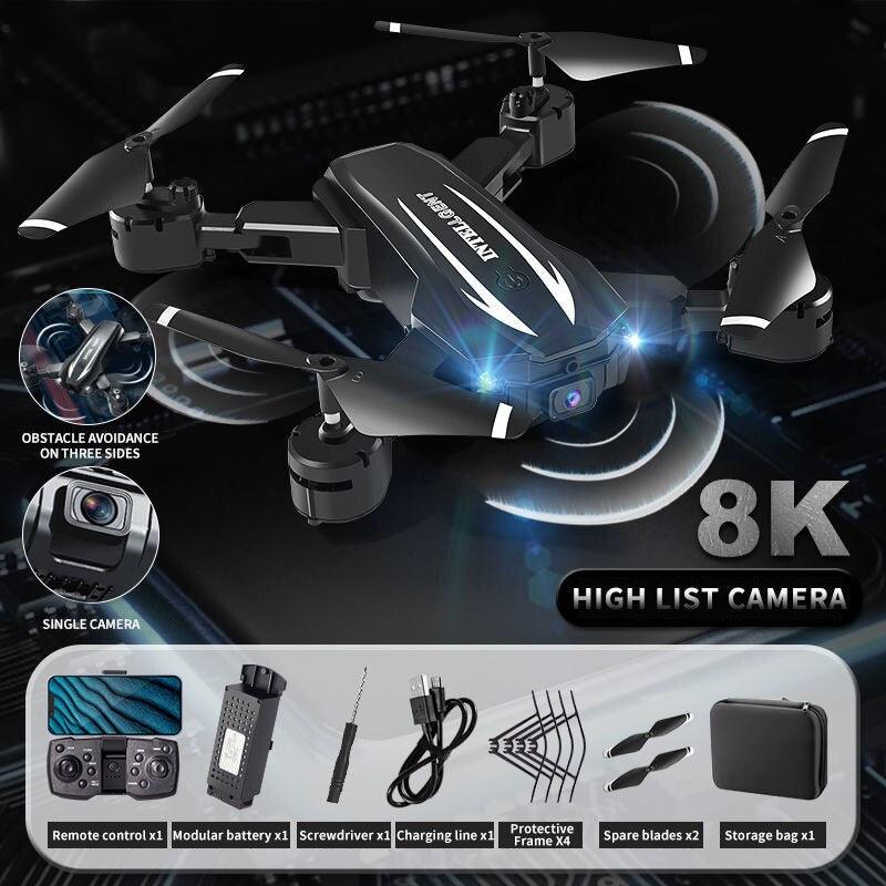 New Quadcopter Drone 8K Profesional Drones With 4k HD Obstacle Avoidance Aerial Photography RC Helicopter Airplane Foldable Dron 11 New Quadcopter Drone 8K Profesional Drones With 4k HD Obstacle Avoidance Aerial Photography RC Helicopter Airplane Foldable Dron - Image 11