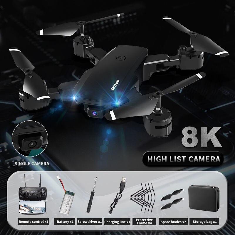 New Quadcopter Drone 8K Profesional Drones With 4k HD Obstacle Avoidance Aerial Photography RC Helicopter Airplane Foldable Dron 7 New Quadcopter Drone 8K Profesional Drones With 4k HD Obstacle Avoidance Aerial Photography RC Helicopter Airplane Foldable Dron - Image 7