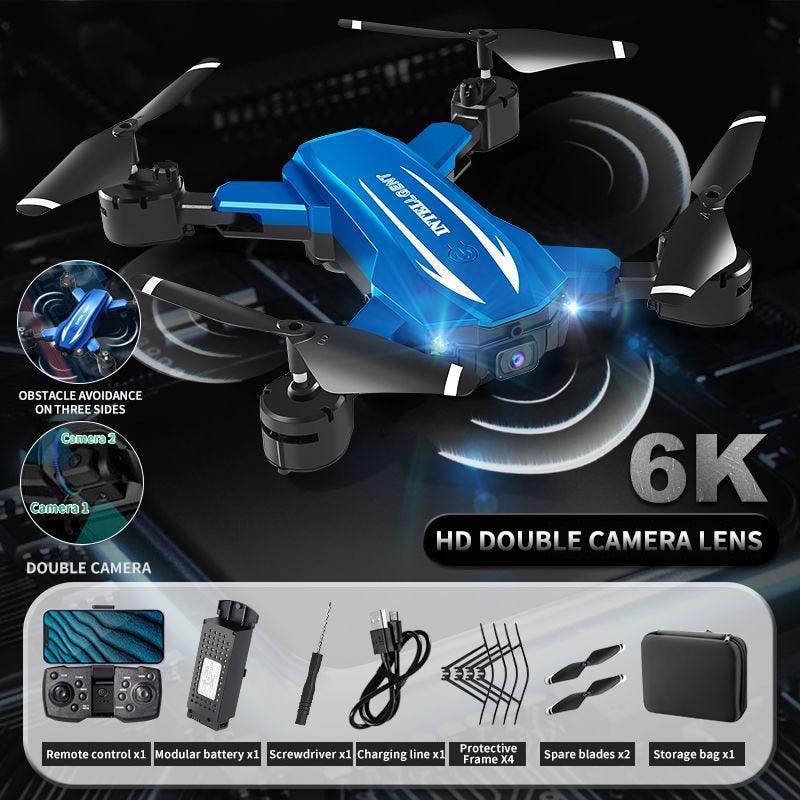 New Quadcopter Drone 8K Profesional Drones With 4k HD Obstacle Avoidance Aerial Photography RC Helicopter Airplane Foldable Dron 5 New Quadcopter Drone 8K Profesional Drones With 4k HD Obstacle Avoidance Aerial Photography RC Helicopter Airplane Foldable Dron - Image 5