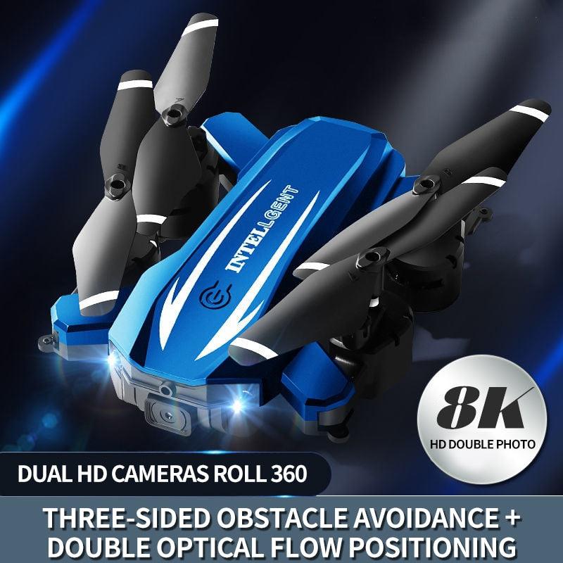 New Quadcopter Drone 8K Profesional Drones With 4k HD Obstacle Avoidance Aerial Photography RC Helicopter Airplane Foldable Dron 2 New Quadcopter Drone 8K Profesional Drones With 4k HD Obstacle Avoidance Aerial Photography RC Helicopter Airplane Foldable Dron - Image 2