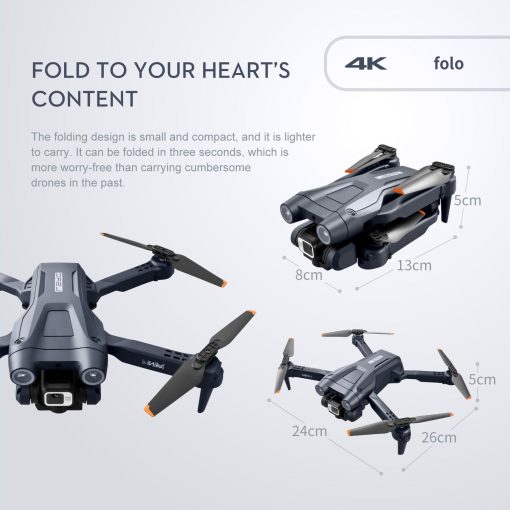 QJ New MINI4 Drone - Dual Camera 2.4GHz WIFI FPV Obstacle Avoidance Fixed Height Four Axis Folding Remote Control Helicopter Toy 18 QJ New MINI4 Drone - Dual Camera 2.4GHz WIFI FPV Obstacle Avoidance Fixed Height Four Axis Folding Remote Control Helicopter Toy - صورة QJ New MINI4 Drone - Dual Camera 2.4GHz WIFI FPV Obstacle Avoidance Fixed Height Four Axis Folding Remote Control Helicopter Toy - صورة 18