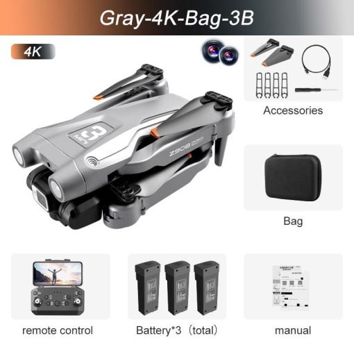 QJ New MINI4 Drone - Dual Camera 2.4GHz WIFI FPV Obstacle Avoidance Fixed Height Four Axis Folding Remote Control Helicopter Toy 11 QJ New MINI4 Drone - Dual Camera 2.4GHz WIFI FPV Obstacle Avoidance Fixed Height Four Axis Folding Remote Control Helicopter Toy - صورة QJ New MINI4 Drone - Dual Camera 2.4GHz WIFI FPV Obstacle Avoidance Fixed Height Four Axis Folding Remote Control Helicopter Toy - صورة 11