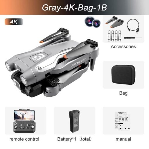 QJ New MINI4 Drone - Dual Camera 2.4GHz WIFI FPV Obstacle Avoidance Fixed Height Four Axis Folding Remote Control Helicopter Toy 9 QJ New MINI4 Drone - Dual Camera 2.4GHz WIFI FPV Obstacle Avoidance Fixed Height Four Axis Folding Remote Control Helicopter Toy - صورة QJ New MINI4 Drone - Dual Camera 2.4GHz WIFI FPV Obstacle Avoidance Fixed Height Four Axis Folding Remote Control Helicopter Toy - صورة 9