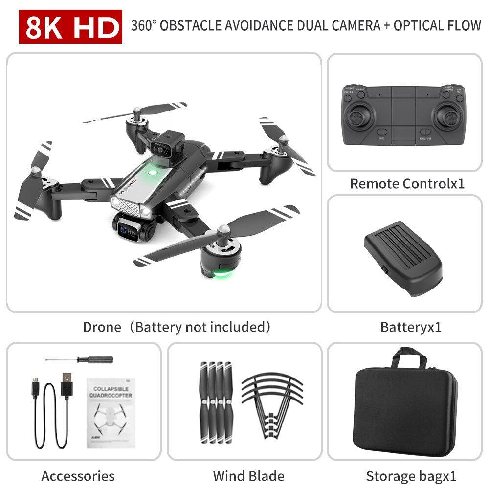 HJ69 Max Drone - 8K Hd Dual Camera 2KM 5G Wifi Fpv Intelligent Obstacle Professional Dron Remote Control Quadcopter Helicopters Toys 10 HJ69 Max Drone - 8K Hd Dual Camera 2KM 5G Wifi Fpv Intelligent Obstacle Professional Dron Remote Control Quadcopter Helicopters Toys - Image 10