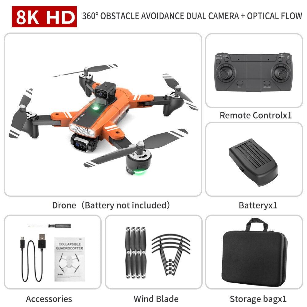 HJ69 Max Drone - 8K Hd Dual Camera 2KM 5G Wifi Fpv Intelligent Obstacle Professional Dron Remote Control Quadcopter Helicopters Toys 9 HJ69 Max Drone - 8K Hd Dual Camera 2KM 5G Wifi Fpv Intelligent Obstacle Professional Dron Remote Control Quadcopter Helicopters Toys - Image 9
