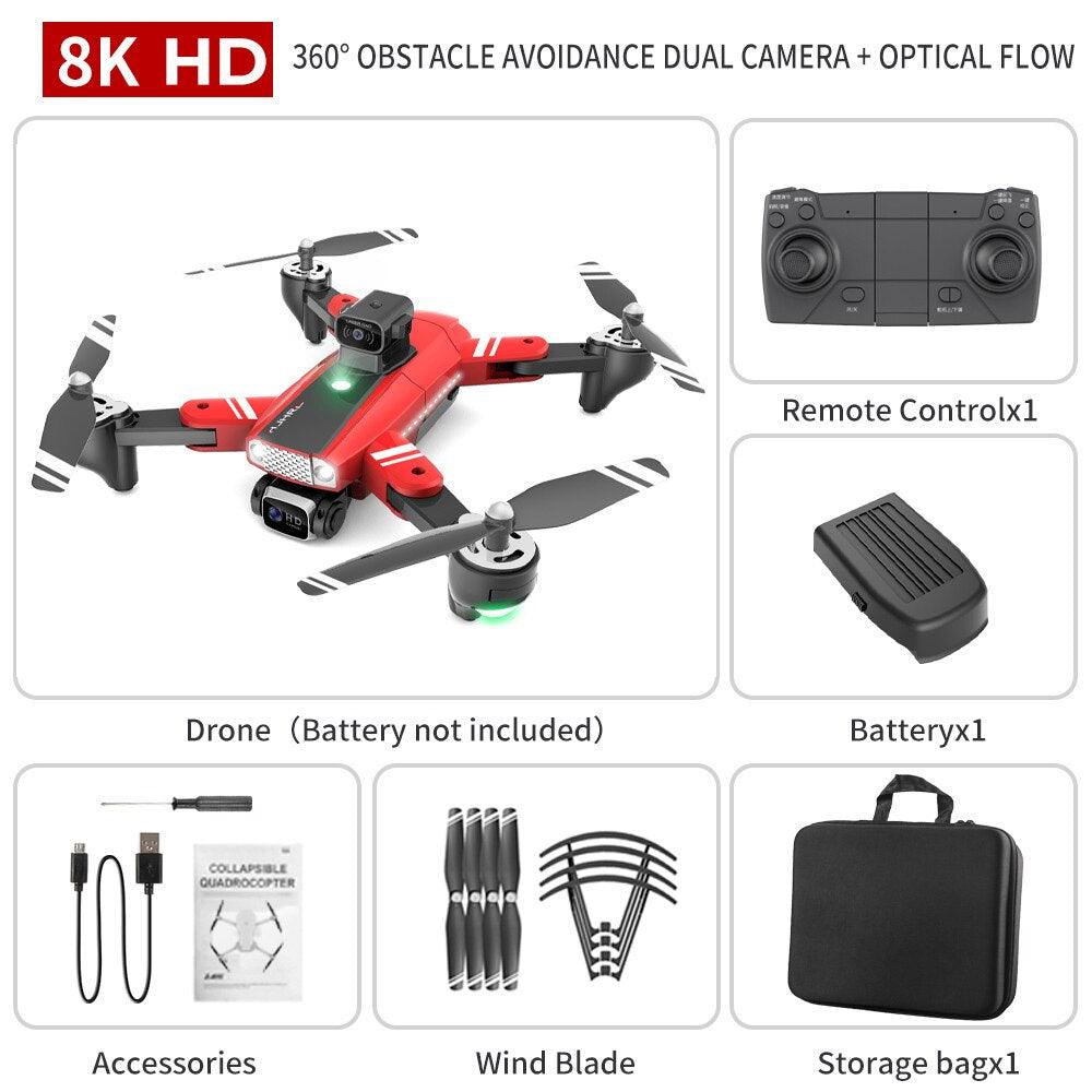 HJ69 Max Drone - 8K Hd Dual Camera 2KM 5G Wifi Fpv Intelligent Obstacle Professional Dron Remote Control Quadcopter Helicopters Toys 6 HJ69 Max Drone - 8K Hd Dual Camera 2KM 5G Wifi Fpv Intelligent Obstacle Professional Dron Remote Control Quadcopter Helicopters Toys - Image 6