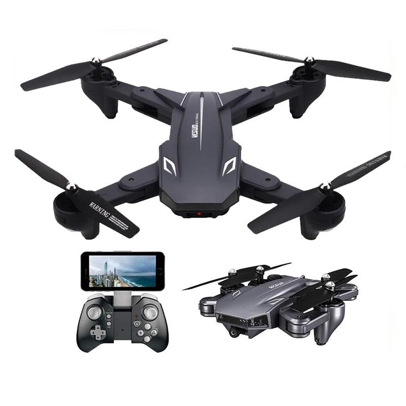 Visuo XS816 RC Drone - 50 Times Zoom 4K Dual Camera WiFi FPV Optical Flow Quadcopter Foldable Dron