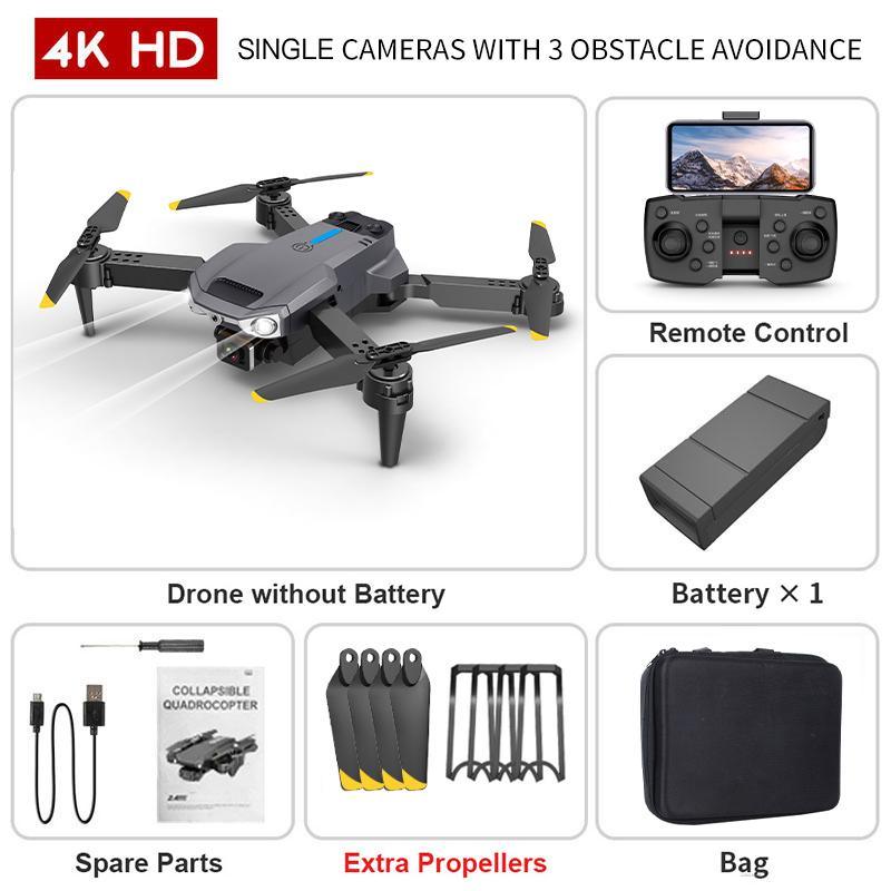 S820 Drone - 2023 New Mini Drone 4K HD Camera WiFi Fpv Air Pressure Altitude Hold Foldable Quadcopter RC Drone Kid Toys GIft VS E520 15 S820 Drone - 2023 New Mini Drone 4K HD Camera WiFi Fpv Air Pressure Altitude Hold Foldable Quadcopter RC Drone Kid Toys GIft VS E520 - Image 15