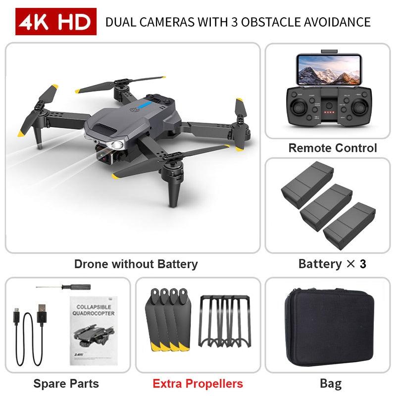 S820 Drone - 2023 New Mini Drone 4K HD Camera WiFi Fpv Air Pressure Altitude Hold Foldable Quadcopter RC Drone Kid Toys GIft VS E520 6 S820 Drone - 2023 New Mini Drone 4K HD Camera WiFi Fpv Air Pressure Altitude Hold Foldable Quadcopter RC Drone Kid Toys GIft VS E520 - Image 6