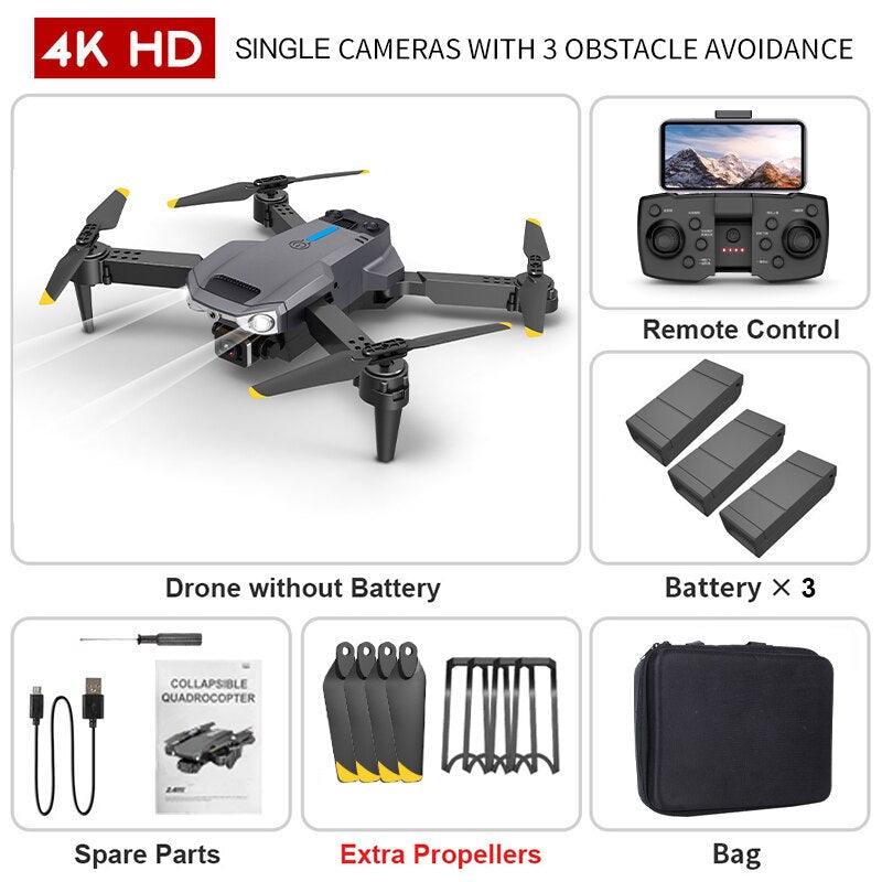 S820 Drone - 2023 New Mini Drone 4K HD Camera WiFi Fpv Air Pressure Altitude Hold Foldable Quadcopter RC Drone Kid Toys GIft VS E520 5 S820 Drone - 2023 New Mini Drone 4K HD Camera WiFi Fpv Air Pressure Altitude Hold Foldable Quadcopter RC Drone Kid Toys GIft VS E520 - Image 5