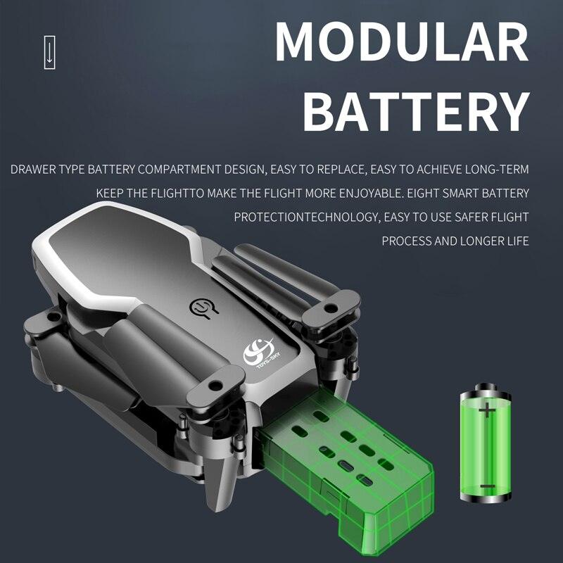 S171 Pro Drone - 2.4G Mini Drone With Camera 4k HD Dual Camera Pro Fpv Altitude Hold Wifi Foldable Quadcopter Flight RC Helicopter Toy Xmas Gift - صورة S171 Pro Drone - 2.4G Mini Drone With Camera 4k HD Dual Camera Pro Fpv Altitude Hold Wifi Foldable Quadcopter Flight RC Helicopter Toy Xmas Gift - صورة 11