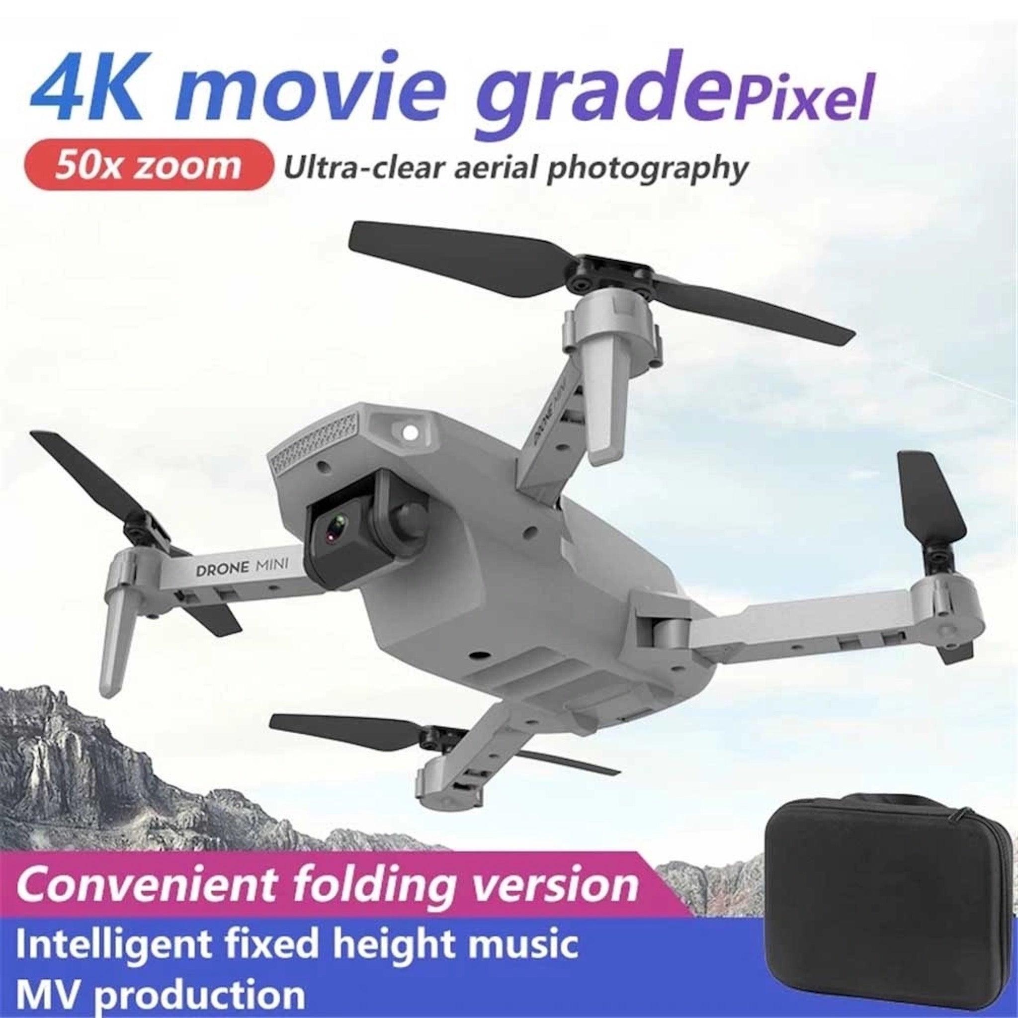 E88 Drone WiFi Fpv Mini Drone with Dual 4K HD Camera Wide-Angle Lens Mini Drone 4 E88 Drone WiFi Fpv Mini Drone with Dual 4K HD Camera Wide-Angle Lens Mini Drone - صورة E88 Drone WiFi Fpv Mini Drone with Dual 4K HD Camera Wide-Angle Lens Mini Drone - صورة 4
