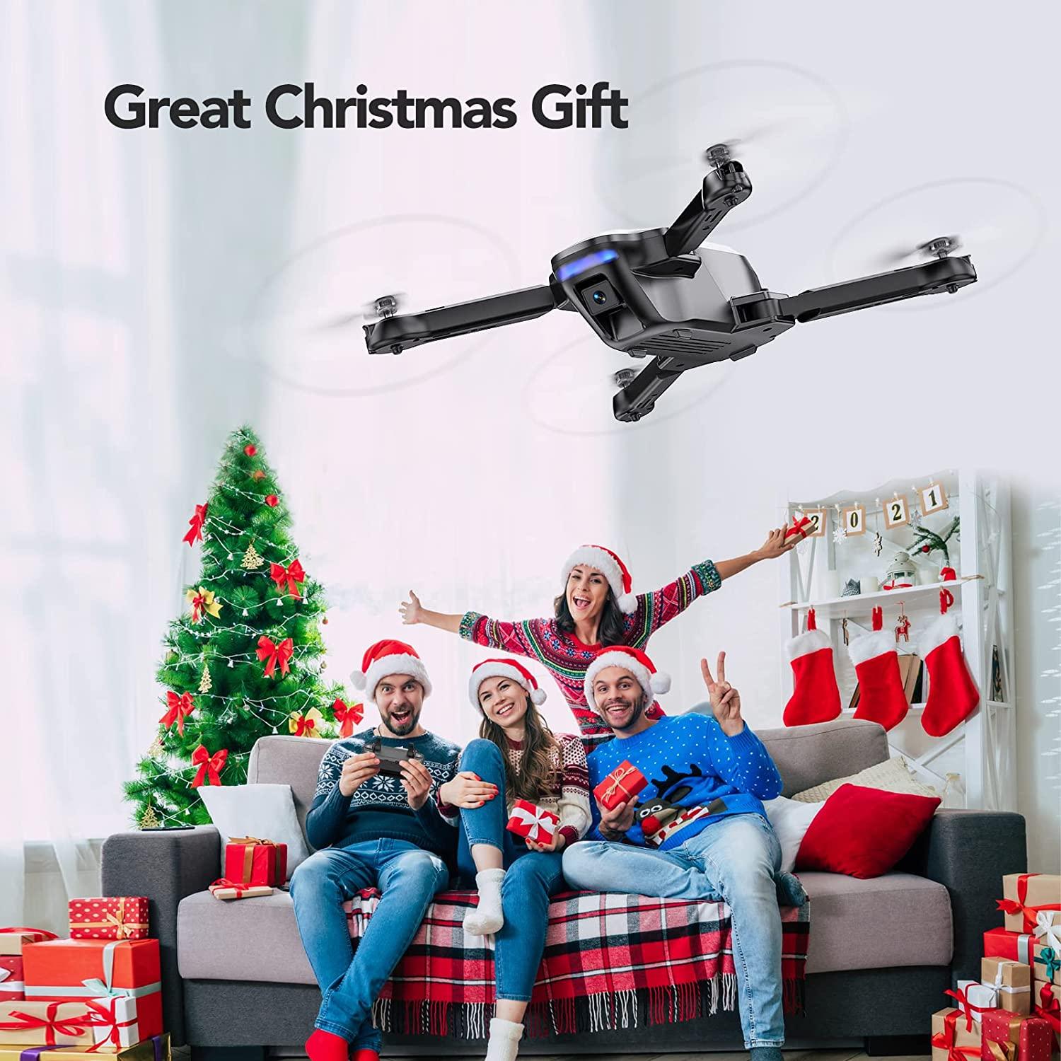 Potensic P4 Foldable Drone - with Camera for Adults Beginners, FPV 1080P HD WiFi Remote Control Quadcopter with 40 Mins 2 Batteries, Altitude Hold, Gravity Control, Trajectory Flight, Headless Mode 7 Potensic P4 Foldable Drone - with Camera for Adults Beginners, FPV 1080P HD WiFi Remote Control Quadcopter with 40 Mins 2 Batteries, Altitude Hold, Gravity Control, Trajectory Flight, Headless Mode - Image 7