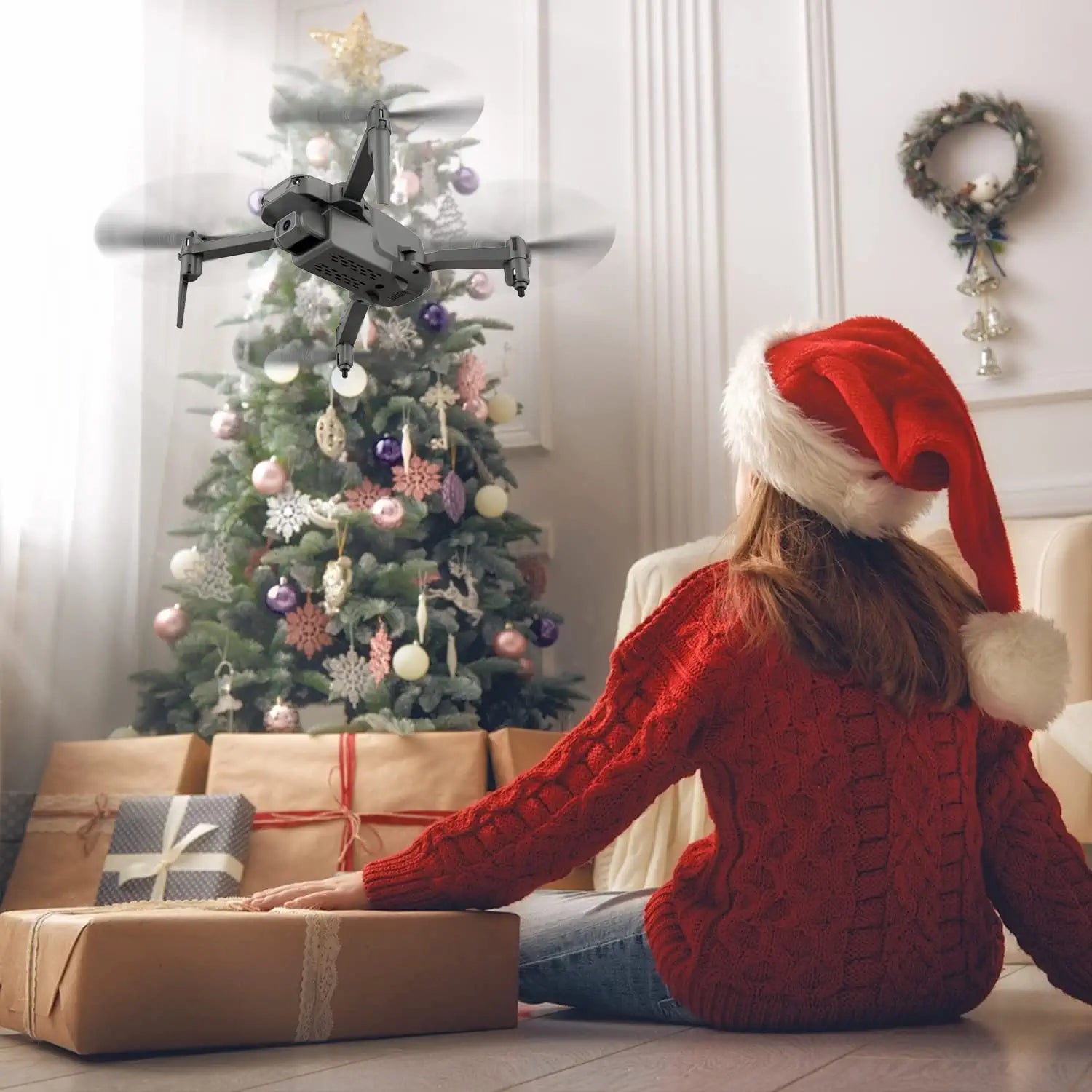 Zuhafa S17 Mini Drone - for Adults/Kids,720P HD FPV Camera,Altitude Hold, Headless Mode, One Key Start/Landing, Speed Adjustment, 3D Flips 2 Batteries, Remote Control Toys Gifts for Kids or Beginners 6 Zuhafa S17 Mini Drone - for Adults/Kids,720P HD FPV Camera,Altitude Hold, Headless Mode, One Key Start/Landing, Speed Adjustment, 3D Flips 2 Batteries, Remote Control Toys Gifts for Kids or Beginners — изображение 6