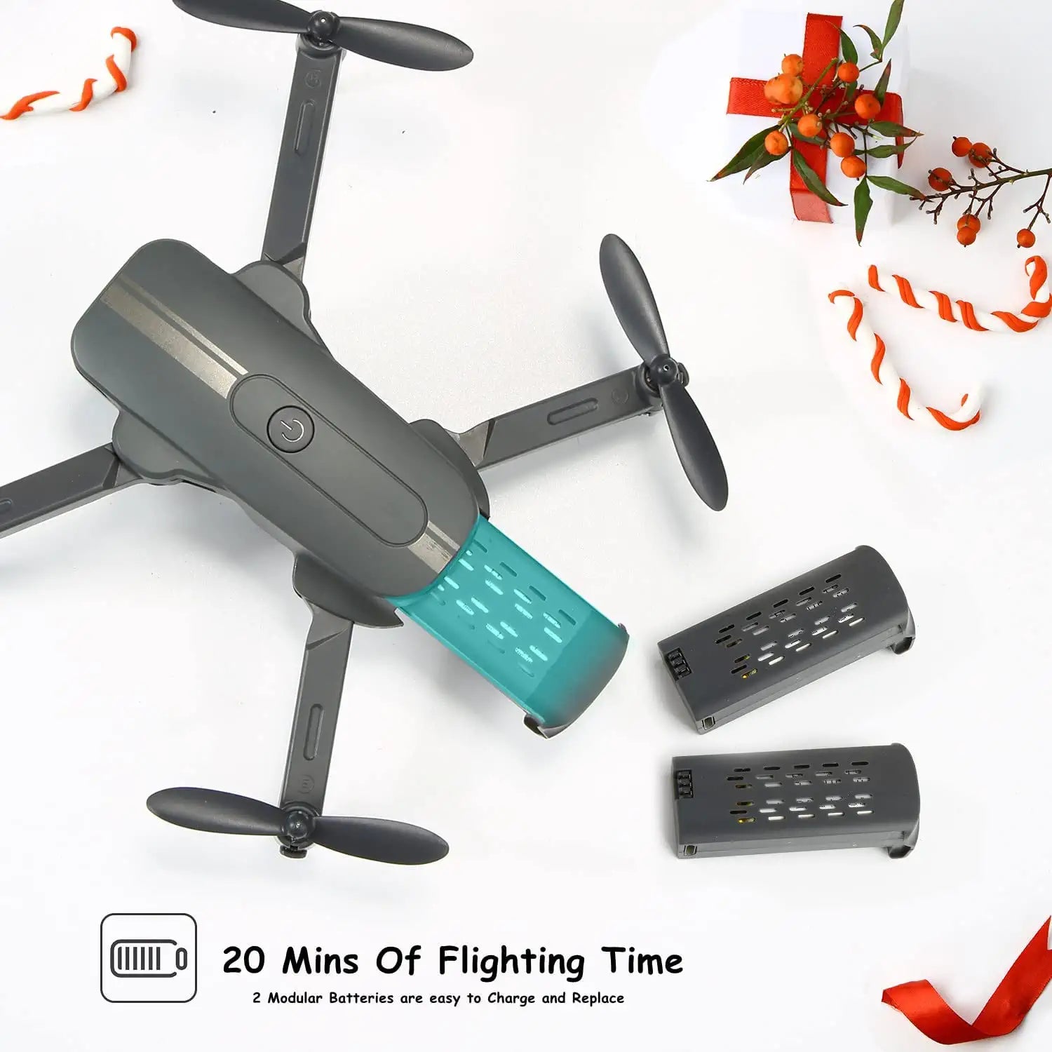 Zuhafa S17 Mini Drone - for Adults/Kids,720P HD FPV Camera,Altitude Hold, Headless Mode, One Key Start/Landing, Speed Adjustment, 3D Flips 2 Batteries, Remote Control Toys Gifts for Kids or Beginners 5 Zuhafa S17 Mini Drone - for Adults/Kids,720P HD FPV Camera,Altitude Hold, Headless Mode, One Key Start/Landing, Speed Adjustment, 3D Flips 2 Batteries, Remote Control Toys Gifts for Kids or Beginners — изображение 5