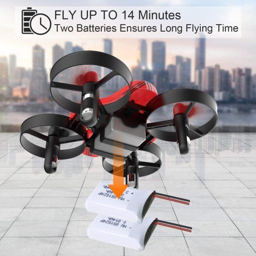 SANROCK GD65A Drone - for Kids and Beginners, RC Helicopter Support Headless Mode, Altitude Hold, 3D Flip, One key return, with 2 Batteries, Great Gift/Toys for Boys and Girls - Image 3