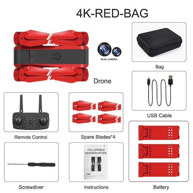 HJ96 Drone - HD 1080P 4K Dual Camera Switching Wifi FPV Drones Altitude Hold Quadcopter Toys For Beginner 19 HJ96 Drone - HD 1080P 4K Dual Camera Switching Wifi FPV Drones Altitude Hold Quadcopter Toys For Beginner - Image 19