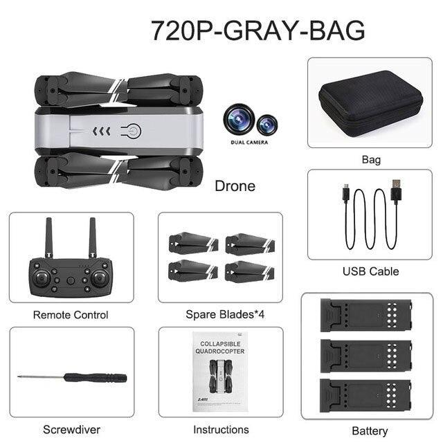 HJ96 Drone - HD 1080P 4K Dual Camera Switching Wifi FPV Drones Altitude Hold Quadcopter Toys For Beginner 18 HJ96 Drone - HD 1080P 4K Dual Camera Switching Wifi FPV Drones Altitude Hold Quadcopter Toys For Beginner - Image 18