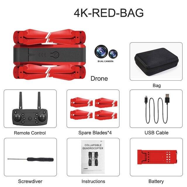 HJ96 Drone - HD 1080P 4K Dual Camera Switching Wifi FPV Drones Altitude Hold Quadcopter Toys For Beginner 10 HJ96 Drone - HD 1080P 4K Dual Camera Switching Wifi FPV Drones Altitude Hold Quadcopter Toys For Beginner - Image 10