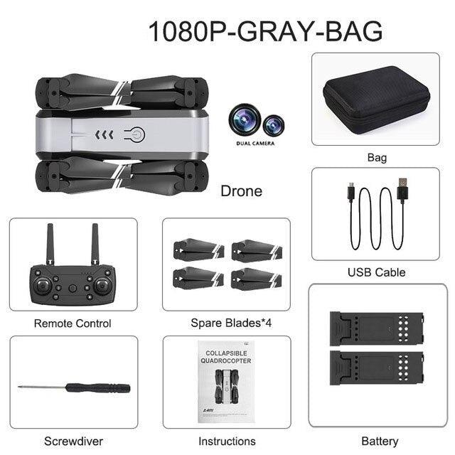 HJ96 Drone - HD 1080P 4K Dual Camera Switching Wifi FPV Drones Altitude Hold Quadcopter Toys For Beginner 8 HJ96 Drone - HD 1080P 4K Dual Camera Switching Wifi FPV Drones Altitude Hold Quadcopter Toys For Beginner - Image 8