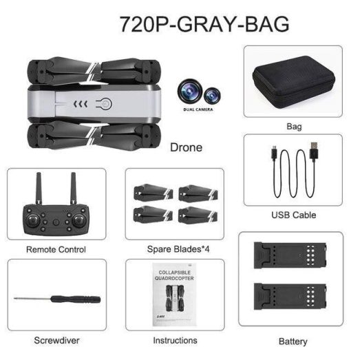 HJ96 Drone - HD 1080P 4K Dual Camera Switching Wifi FPV Drones Altitude Hold Quadcopter Toys For Beginner 6 HJ96 Drone - HD 1080P 4K Dual Camera Switching Wifi FPV Drones Altitude Hold Quadcopter Toys For Beginner - صورة HJ96 Drone - HD 1080P 4K Dual Camera Switching Wifi FPV Drones Altitude Hold Quadcopter Toys For Beginner - صورة 6