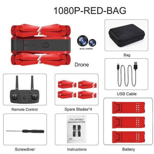 HJ96 Drone - HD 1080P 4K Dual Camera Switching Wifi FPV Drones Altitude Hold Quadcopter Toys For Beginner 4 HJ96 Drone - HD 1080P 4K Dual Camera Switching Wifi FPV Drones Altitude Hold Quadcopter Toys For Beginner - صورة HJ96 Drone - HD 1080P 4K Dual Camera Switching Wifi FPV Drones Altitude Hold Quadcopter Toys For Beginner - صورة 4