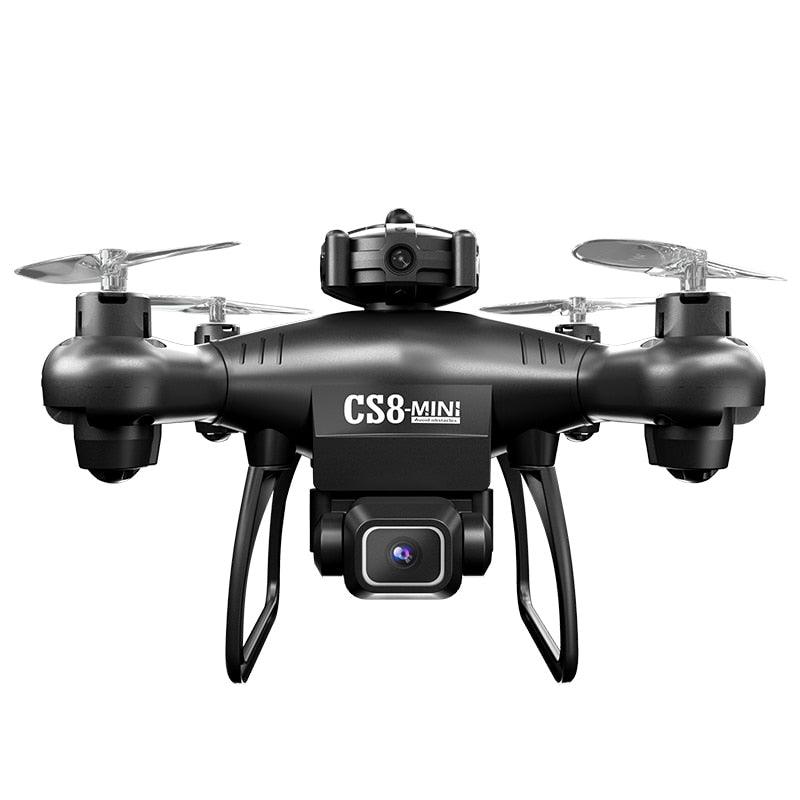 CS8 Drone - 4K Double Camera HD Profesional Obstacle Avoidance 360° RC Wide Angle Adjustable ESC RC Quadcopter Toy For Gift