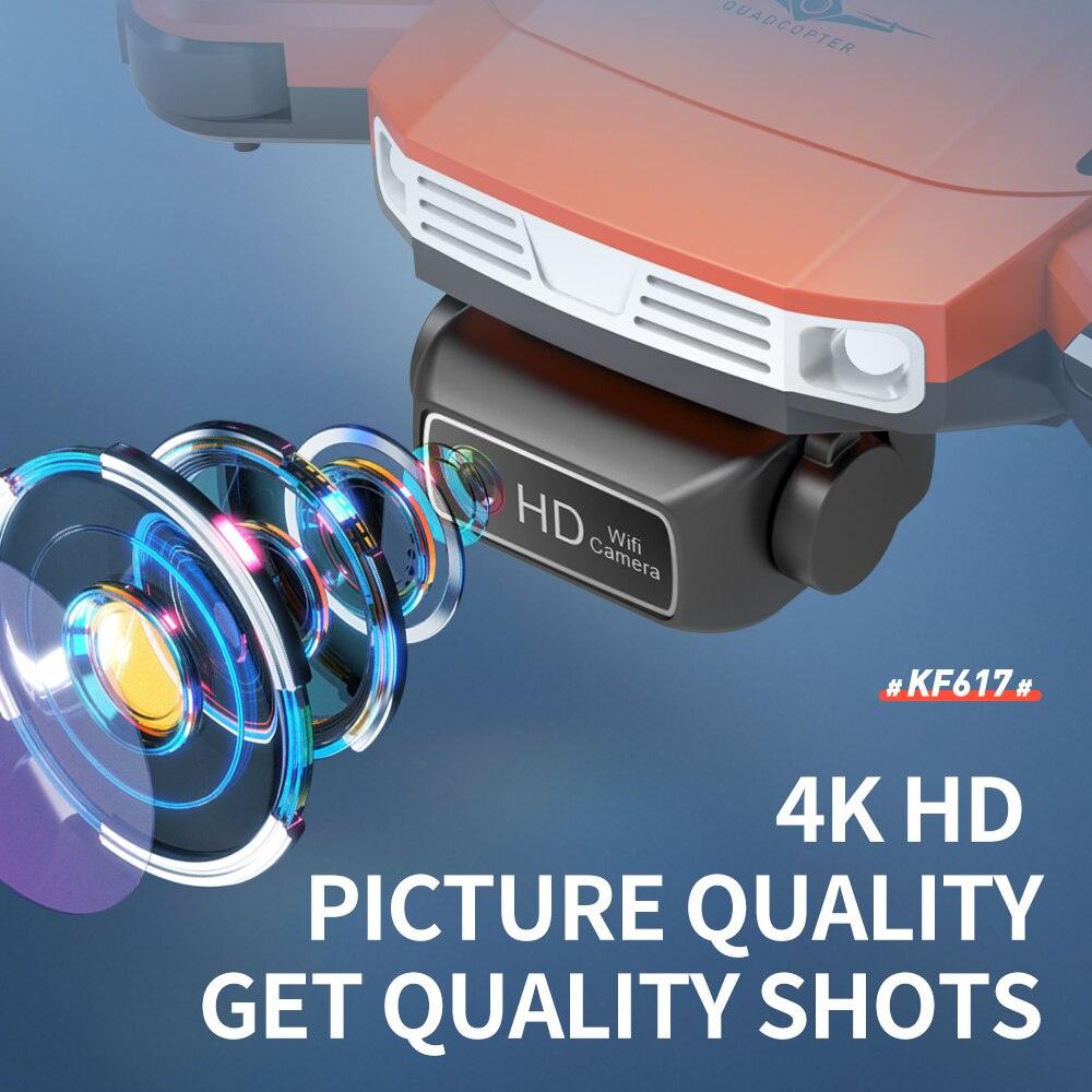 KF617 Drone - 4K Profesional 2.4G WiFi HD Dual Camera With Obstacle Avoidance Foldable Quadcopter RC Helicopter Toys 21 KF617 Drone - 4K Profesional 2.4G WiFi HD Dual Camera With Obstacle Avoidance Foldable Quadcopter RC Helicopter Toys - Image 21