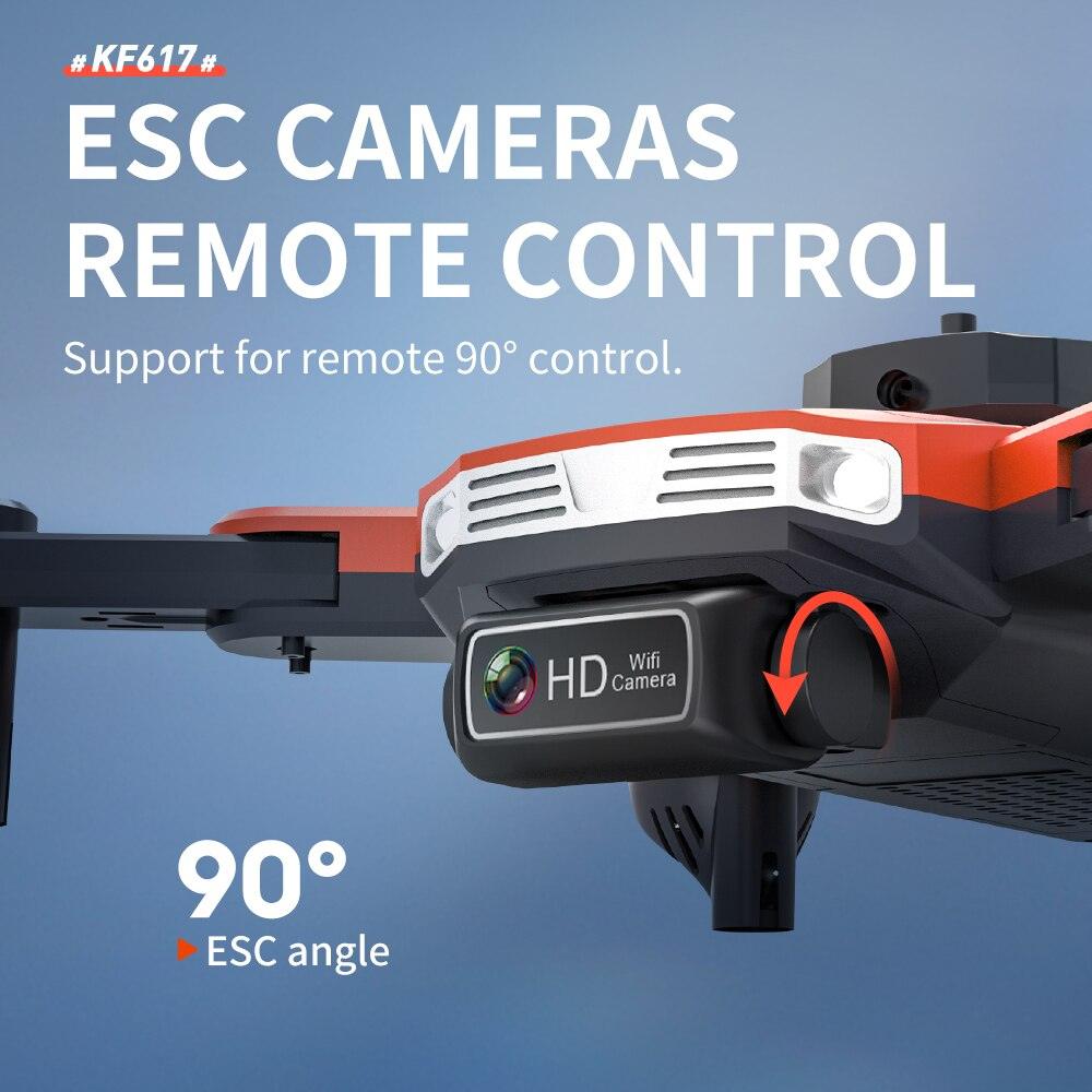 KF617 Drone - 4K Profesional 2.4G WiFi HD Dual Camera With Obstacle Avoidance Foldable Quadcopter RC Helicopter Toys 20 KF617 Drone - 4K Profesional 2.4G WiFi HD Dual Camera With Obstacle Avoidance Foldable Quadcopter RC Helicopter Toys - Image 20
