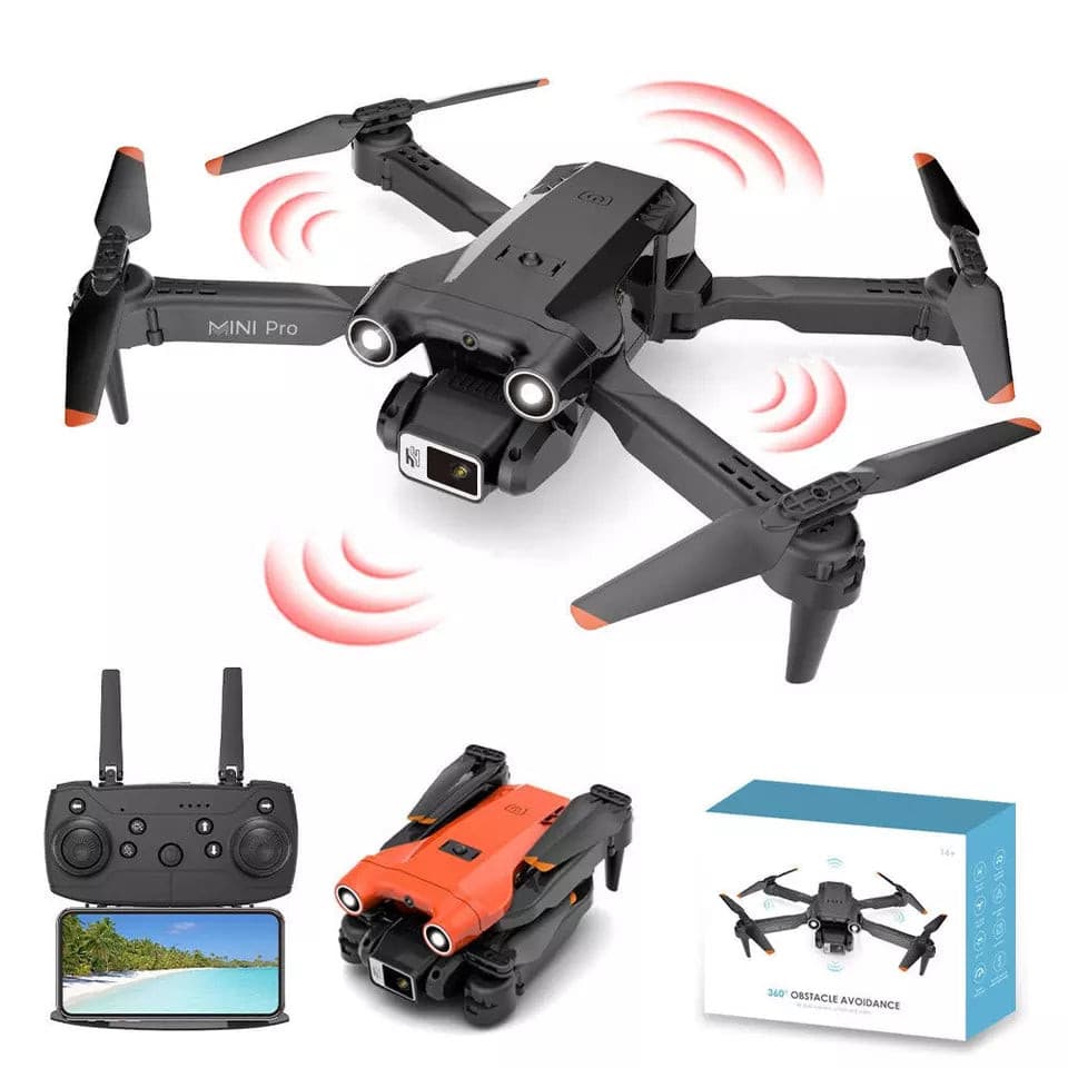 E63 Drone - RC Drone Obstacle Avoidance Optical Mini RC Quadcopter Drone with 4K Dual HD Camera and GPS 1 E63 Drone - RC Drone Obstacle Avoidance Optical Mini RC Quadcopter Drone with 4K Dual HD Camera and GPS