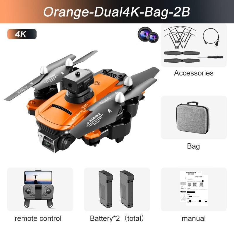 S99 Drone - Dual 4K HD WIFI FPV 2.4GHz Four-Sided Obstacle Avoidance With Light Four-Axis Folding Remote Control Helicopter Toy 16 S99 Drone - Dual 4K HD WIFI FPV 2.4GHz Four-Sided Obstacle Avoidance With Light Four-Axis Folding Remote Control Helicopter Toy - Image 16