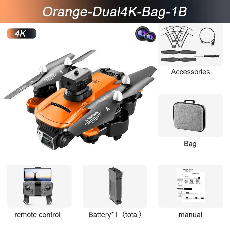 S99 Drone - Dual 4K HD WIFI FPV 2.4GHz Four-Sided Obstacle Avoidance With Light Four-Axis Folding Remote Control Helicopter Toy 14 S99 Drone - Dual 4K HD WIFI FPV 2.4GHz Four-Sided Obstacle Avoidance With Light Four-Axis Folding Remote Control Helicopter Toy - Image 14