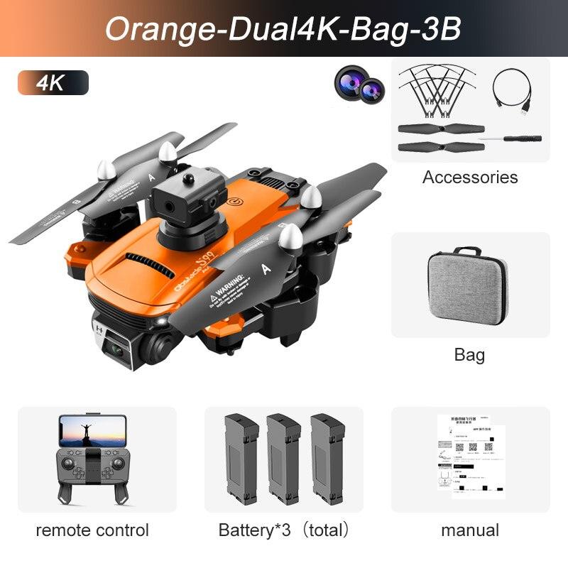 S99 Drone - Dual 4K HD WIFI FPV 2.4GHz Four-Sided Obstacle Avoidance With Light Four-Axis Folding Remote Control Helicopter Toy 5 S99 Drone - Dual 4K HD WIFI FPV 2.4GHz Four-Sided Obstacle Avoidance With Light Four-Axis Folding Remote Control Helicopter Toy - Image 5