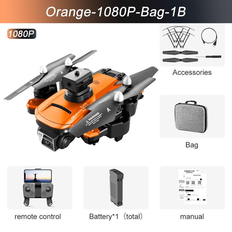 S99 Drone - Dual 4K HD WIFI FPV 2.4GHz Four-Sided Obstacle Avoidance With Light Four-Axis Folding Remote Control Helicopter Toy 4 S99 Drone - Dual 4K HD WIFI FPV 2.4GHz Four-Sided Obstacle Avoidance With Light Four-Axis Folding Remote Control Helicopter Toy - Image 4