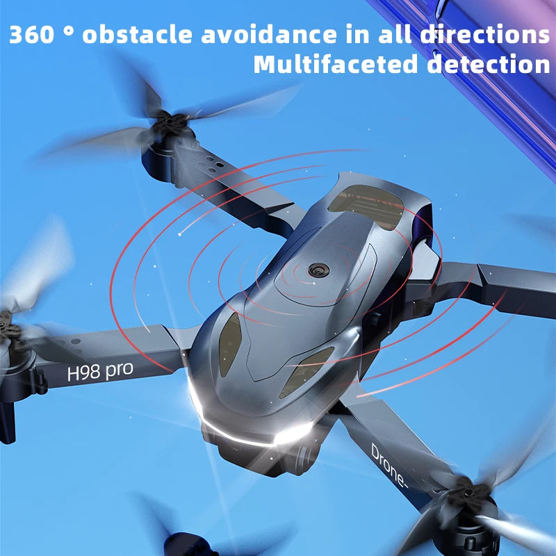 H98 Pro Drone - 4K Dual HD Camera Aerial Four Axis Aircraft Obstacle Avoidance RC Helicopter Dron Adult Toys 2023 best drone 8 H98 Pro Drone - 4K Dual HD Camera Aerial Four Axis Aircraft Obstacle Avoidance RC Helicopter Dron Adult Toys 2023 best drone - Image 8