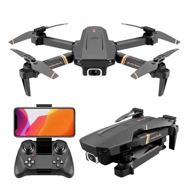 V4 Drone 4K Hd Groothoek Camera 1080P Wifi Fpv Drone Dual Camera Quadcopter