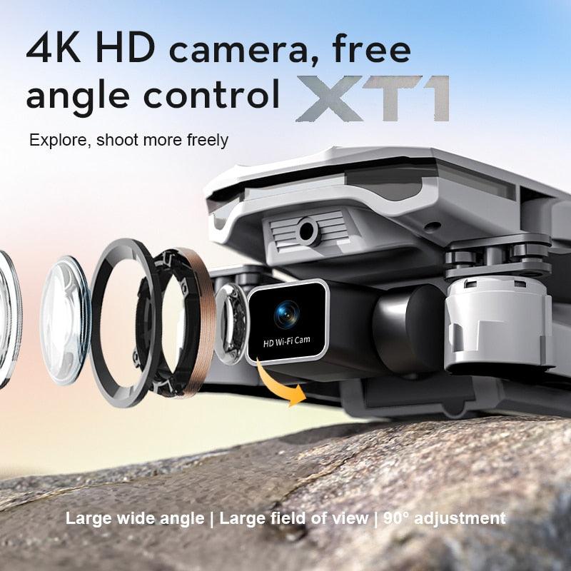 XT1 Drone - 2024 New 4K HD Camera FPV WIFI 3-way Obstacle Avoidance Foldable Quadcopter RC Helicopter For Kid Gift 3 XT1 Drone - 2024 New 4K HD Camera FPV WIFI 3-way Obstacle Avoidance Foldable Quadcopter RC Helicopter For Kid Gift - صورة XT1 Drone - 2024 New 4K HD Camera FPV WIFI 3-way Obstacle Avoidance Foldable Quadcopter RC Helicopter For Kid Gift - صورة 3
