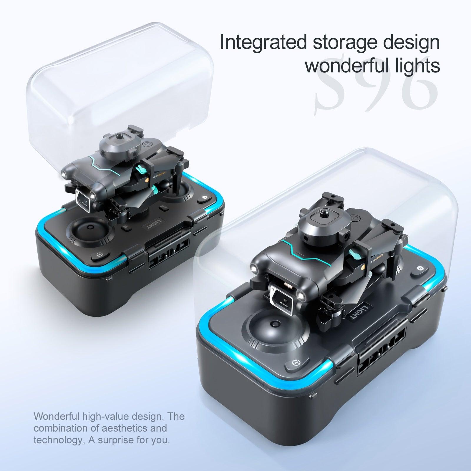 S96 Mini Drone - 2023 New FPV WIFI 4k Camera Dron Remote Control Helicopter Camera Drones Quadcopter with Storage Box indoor toys 11 S96 Mini Drone - 2023 New FPV WIFI 4k Camera Dron Remote Control Helicopter Camera Drones Quadcopter with Storage Box indoor toys - Image 11