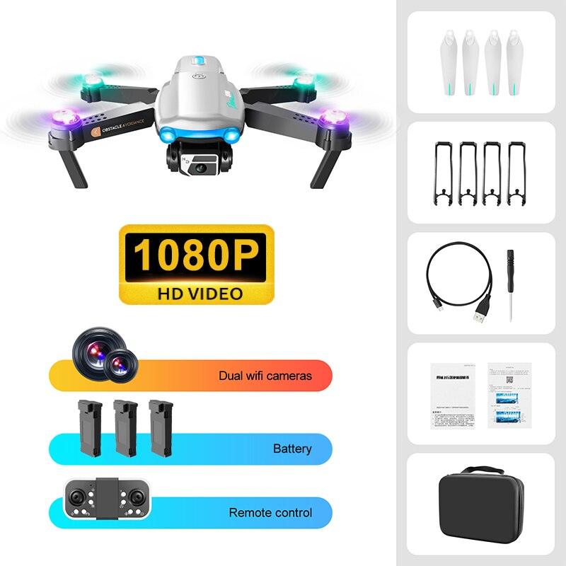 S98 Drone - 4K Dual Camera 1080P Wifi HPV Height Hold RC Foldable Quadcopter Dron Rc Helicopter Drone Gift Toys 17 S98 Drone - 4K Dual Camera 1080P Wifi HPV Height Hold RC Foldable Quadcopter Dron Rc Helicopter Drone Gift Toys - صورة S98 Drone - 4K Dual Camera 1080P Wifi HPV Height Hold RC Foldable Quadcopter Dron Rc Helicopter Drone Gift Toys - صورة 17
