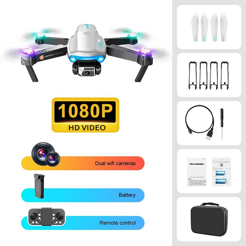 S98 Drone - 4K Dual Camera 1080P Wifi HPV Height Hold RC Foldable Quadcopter Dron Rc Helicopter Drone Gift Toys 16 S98 Drone - 4K Dual Camera 1080P Wifi HPV Height Hold RC Foldable Quadcopter Dron Rc Helicopter Drone Gift Toys - صورة S98 Drone - 4K Dual Camera 1080P Wifi HPV Height Hold RC Foldable Quadcopter Dron Rc Helicopter Drone Gift Toys - صورة 16