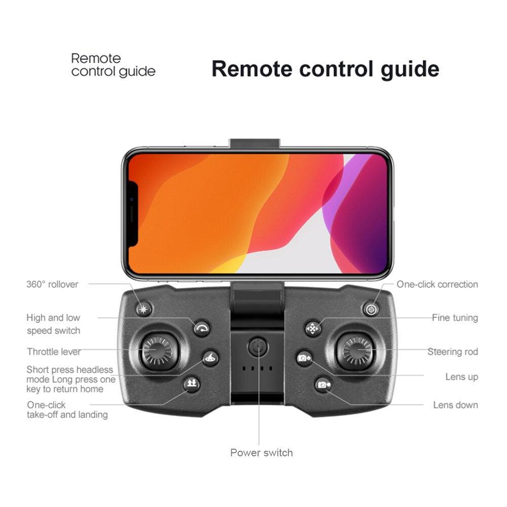 S8000 Drone - 2024 NEW Drone 4K HD Dual Lens With Optical Flow Obstacle Avoidance Photography Helicopter RC Mini Plane Toys Battery - Image 9